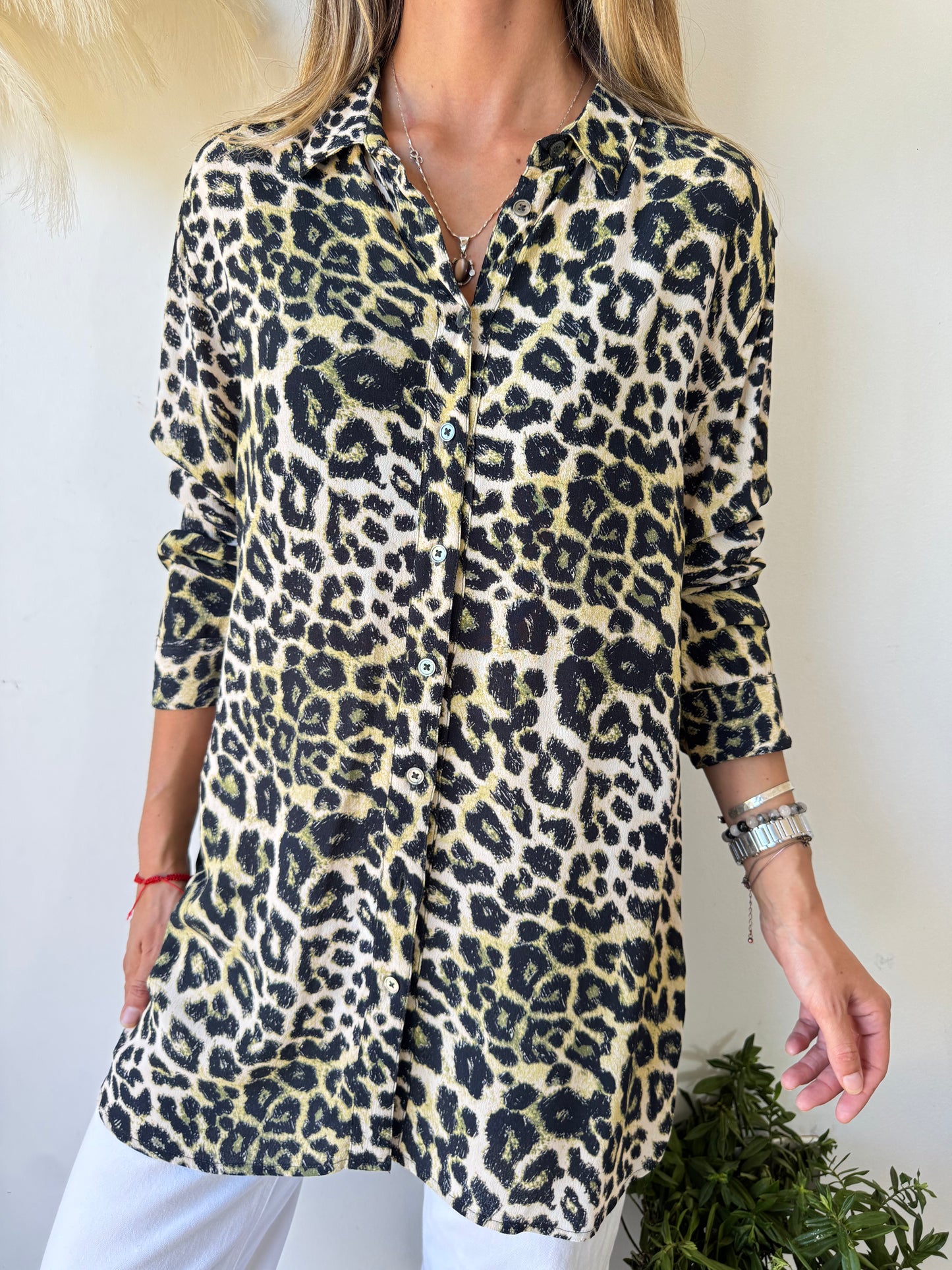 Blusa Estampada Animal Print