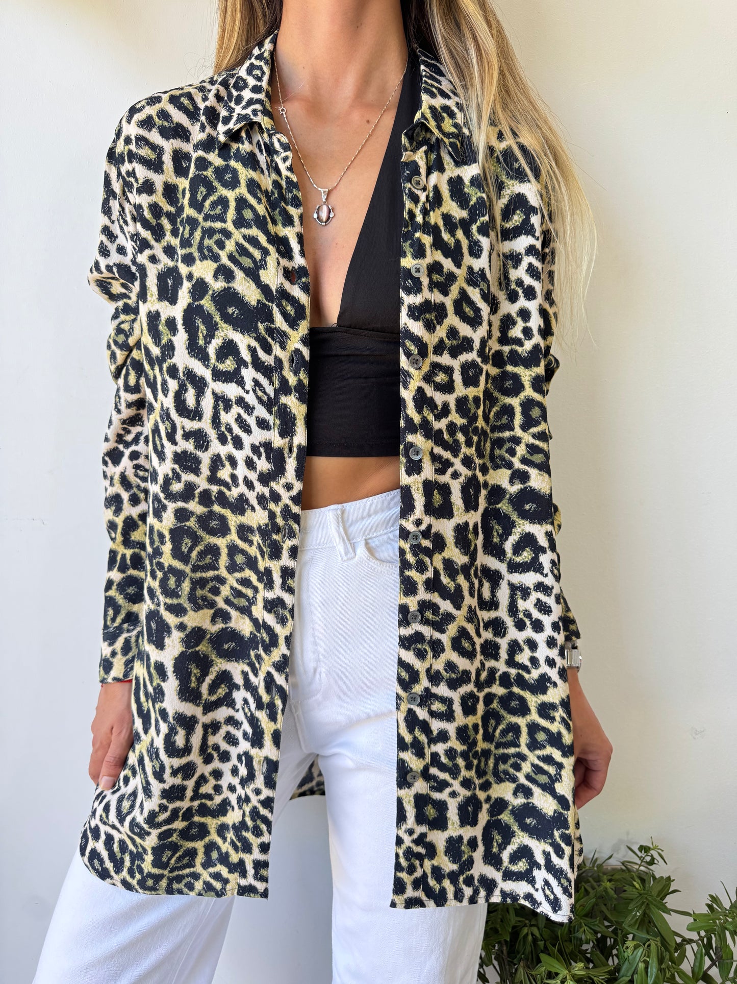 Blusa Estampada Animal Print